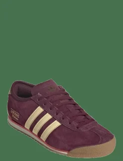 adidas Originals ITALIA 70s W - Låga sneakers MAROON/ALMYEL/GOLDMT New