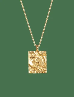 IX Rustic Square Pendant - Kedjehalsband|IX Studios New
