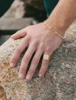 IX Studios IX Tribute Signet Ring - Ringar GOLD Best