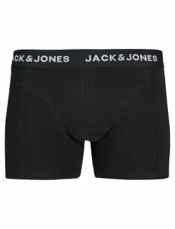 Jack & Jones JACABSTRACT TRUNKS 3 PACK SN - Boxershorts IRON GATE Sale