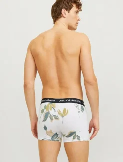 Jack & Jones JACABSTRACT TRUNKS 3 PACK SN - Boxershorts IRON GATE Sale