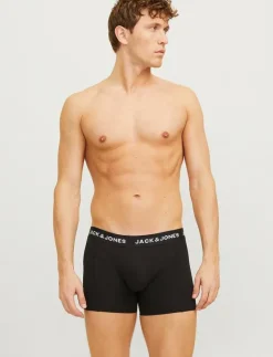 Jack & Jones JACABSTRACT TRUNKS 3 PACK SN - Boxershorts IRON GATE Sale