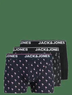Jack & Jones JACBARRY TRUNKS 3 PACK STYD - Boxershorts BLACK Sale