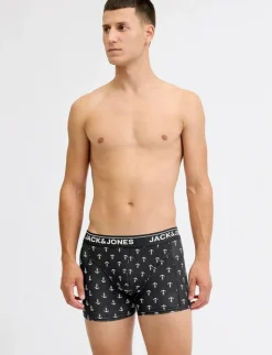 Jack & Jones JACBARRY TRUNKS 3 PACK STYD - Boxershorts BLACK Sale