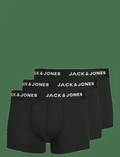 Jack & Jones JACBASE MICROFIBER TRUNKS 3-PACK NOOS - Boxershorts BLACK Outlet