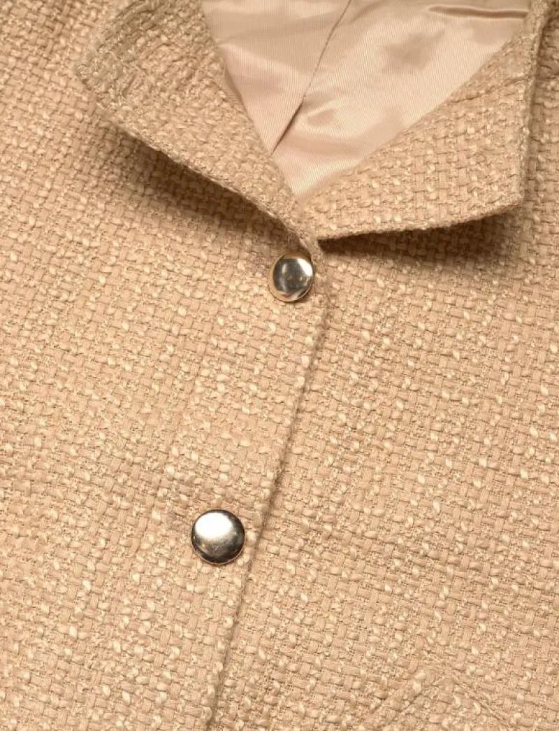 United Colors of Benetton JACKET - Bouclés BEIGE New