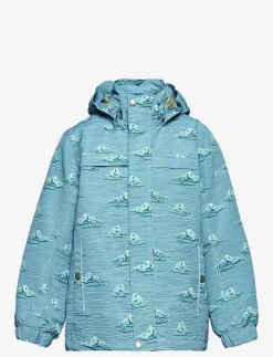 En Fant Jacket AOP - Skaljacka DUSTY BLUE Hot