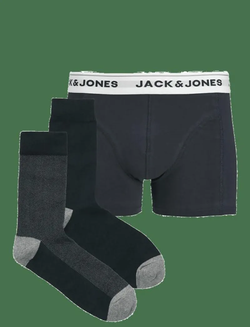 Jack & Jones JACORDINARY GIFTBOX - Vanliga strumpor NAVY BLAZER Hot