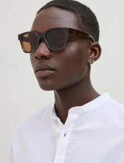 Jack & Jones JACPONTUS SUNGLASSES NOOS - D-shaped BROWN SUGAR Best