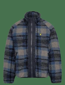 Jacquard Sherpa Fleece - Jackor|Lyle & Scott Clearance