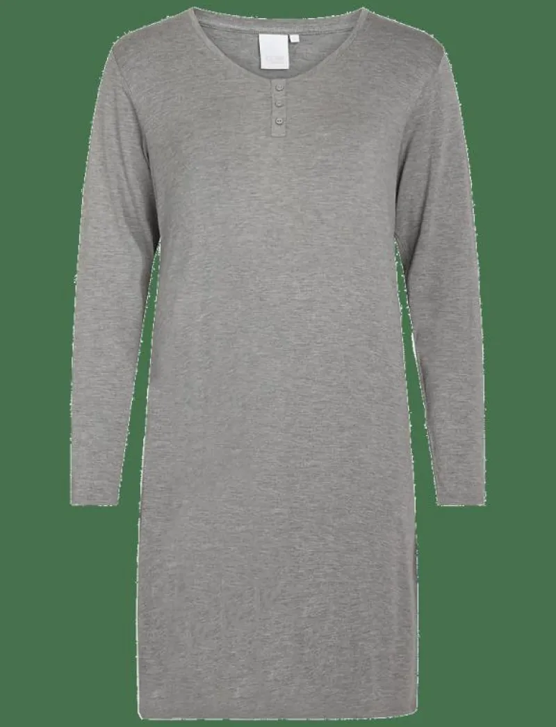 CCDK Copenhagen Jacqueline Longsleeved Dress - Långärmade t-shirts GREY MELANGE Best