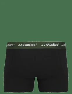 Jack & Jones JACSOHO SOLID TRUNKS 3 PACK NOOS - Boxershorts BLACK Discount