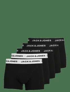 Jack & Jones JACSOLID TRUNKS 5 PACK OP - Boxershorts BLACK Online