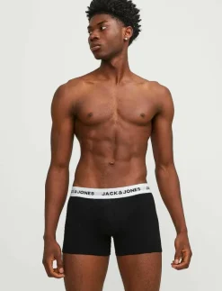 Jack & Jones JACSOLID TRUNKS 5 PACK OP - Boxershorts BLACK Online