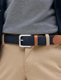 Jack & Jones JACSPRING WOVEN BELT JNR - Skärp NAVY BLAZER Sale
