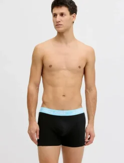 Jack & Jones JACTHEODORE SOLID TRUNKS 10 PACK - Boxershorts BLACK Outlet