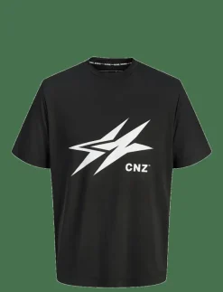 Jack & Jones JCOCNZAMSTERDAM LOGO T-SHIRT - Kortärmad t-shirt BLACK New