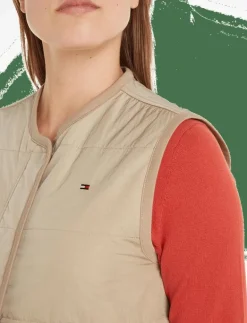 JERSEY LINED VEST - Vadderade västar|Tommy Hilfiger Sale