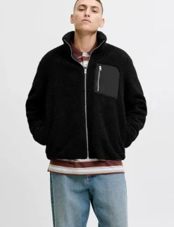 JJBRADLEY TEDDY JACKET - Mellanlager|Jack & Jones New