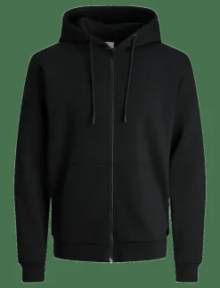 Jack & Jones JJEBRADLEY SWEAT ZIP HOOD NOOS - Hoodies BLACK