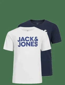 JJECORP LOGO TEE SS CN 2PK MP NOOS JNR - Kortärmade|Jack & Jones Sale