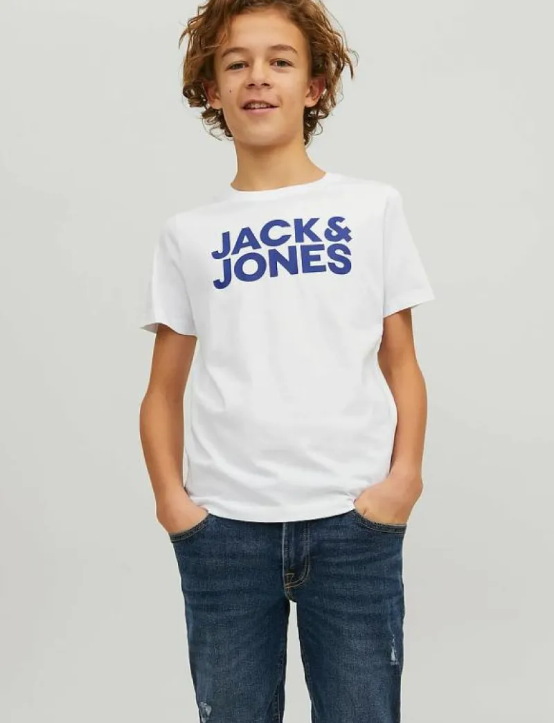 JJECORP LOGO TEE SS CN 2PK MP NOOS JNR - Kortärmade|Jack & Jones Sale