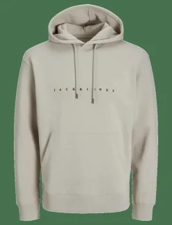 Jack & Jones JJESTAR JJ SWEAT HOOD NOOS - Hoodies MOONBEAM Hot