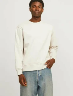 Jack & Jones JJEURBAN EDGE SWEAT CREW NECK NOOS - Sweatshirts MOONBEAM Discount