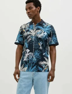 JJHAWAII AOP POLO SS - Kortärmade pikéer|Jack & Jones New