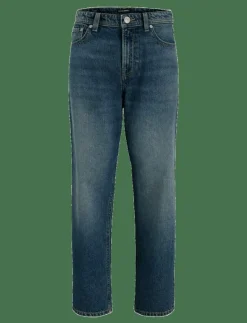 Jack & Jones JJICHRIS JJORIGINAL SQ 080 LN JNR - Loose jeans BLUE DENIM