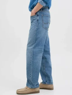 Jack & Jones JJIEDDIE JJORIGINAL SQ 229 - Relaxed jeans BLUE DENIM Discount