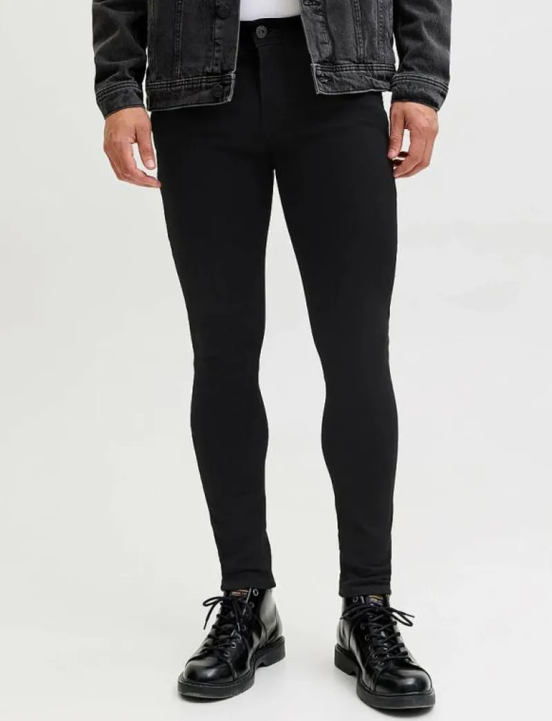 Jack & Jones JJILIAM JJORIGINAL GE 009 50SPS NOOS - Skinny jeans BLACK DENIM Sale