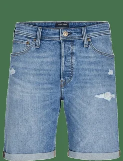 Jack & Jones JJIRICK JJIORIGINAL SHORTS AM 360 SN - Jeansshorts BLUE DENIM Clearance