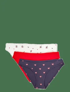 Etam JOHNNIE - 3 SLIPS - Briefs RED Discount