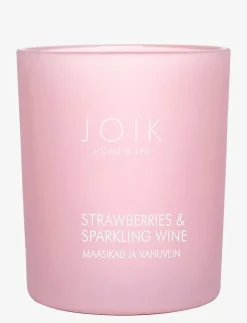 Home & SPA Scented Candle Strawberry & sparkling wine - Doftljus|JOIK Online