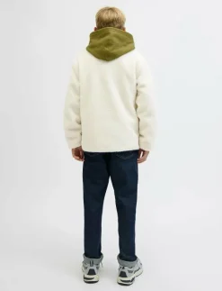 Jack & Jones JORNORREBRO TEDDY JACKET JNR - Jackor CLOUD DANCER Discount