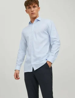 JPRBLAPARKER SHIRT L/S NOOS - Randiga skjortor|Jack & Jones Outlet