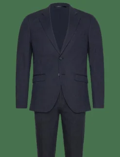 Jack & Jones JPRRIVIERA LINEN SUIT SLIM FIT - Kostymer DARK NAVY Discount