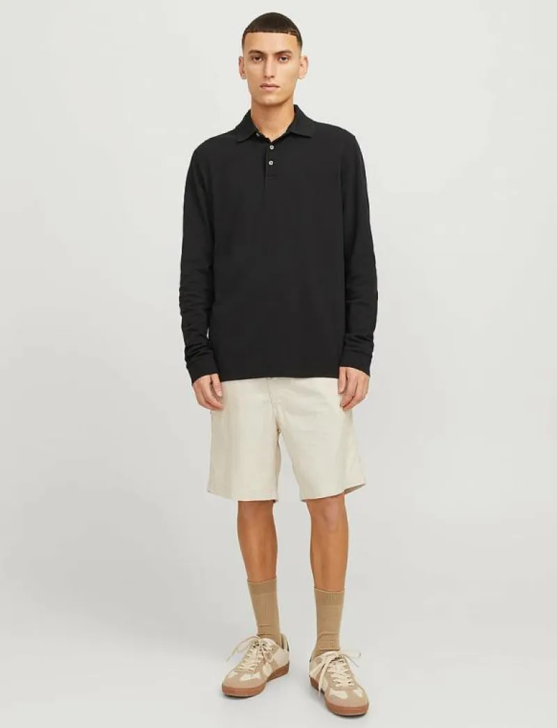 JPSTJAIDEN CAMPAIGN HYBRIDBONDISHORT SRT - Linneshorts|Jack & Jones Clearance