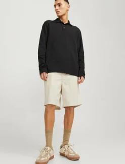 JPSTJAIDEN CAMPAIGN HYBRIDBONDISHORT SRT - Linneshorts|Jack & Jones Clearance