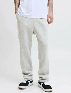 Jack & Jones JPSTKANE BRADLEY UNCUFFED SWT PANTS NOOS - Joggingbyxor LIGHT GREY MELANGE Best