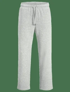 Jack & Jones JPSTKANE BRADLEY UNCUFFED SWT PANTS NOOS - Joggingbyxor LIGHT GREY MELANGE Best