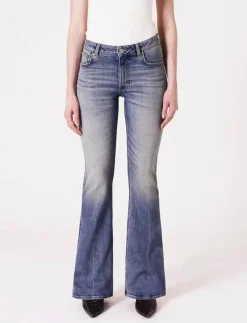 KARA BOOT ENCORELIGHT VINTAGE INDIGO - Boot cut Jeans|NEUW Hot