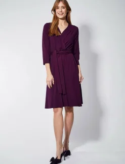 Jumperfabriken Kate Dress - Midiklänningar BURGUNDY Hot