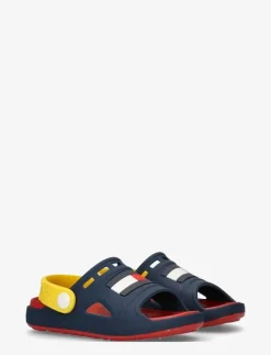 Tommy Hilfiger Kids comfy sandals - Sandaler BLUE/YELLOW