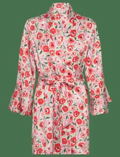 Kimono Satin Funky Floral - Kimonos|Hunkemöller Sale