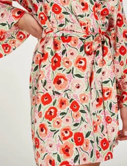 Kimono Satin Funky Floral - Kimonos|Hunkemöller Sale