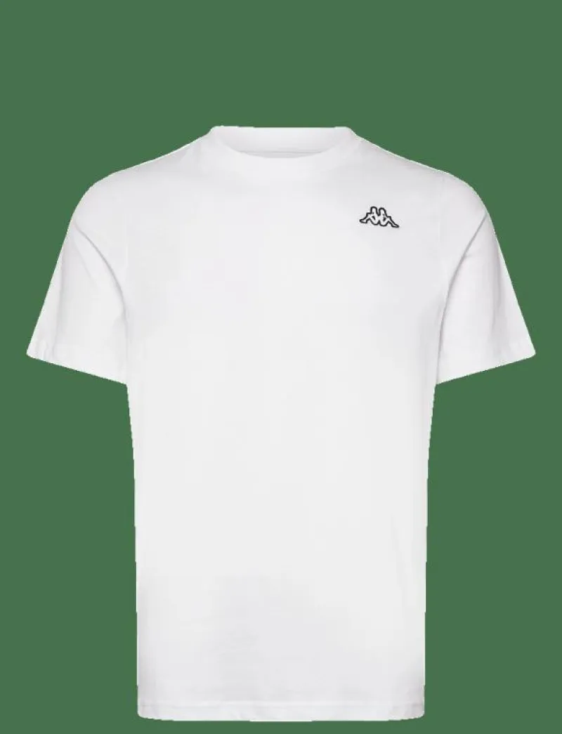 KAPPA KM - Logo Cafers - T-shirts WHITE Online