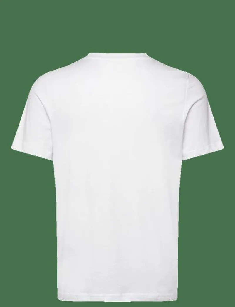 KAPPA KM - Logo Cafers - T-shirts WHITE Online