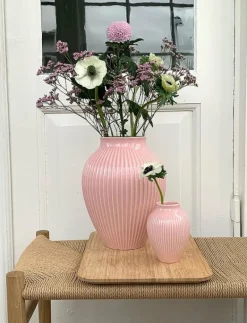 Knabstrup vas, räfflor - Vaser|Knabstrup Keramik New